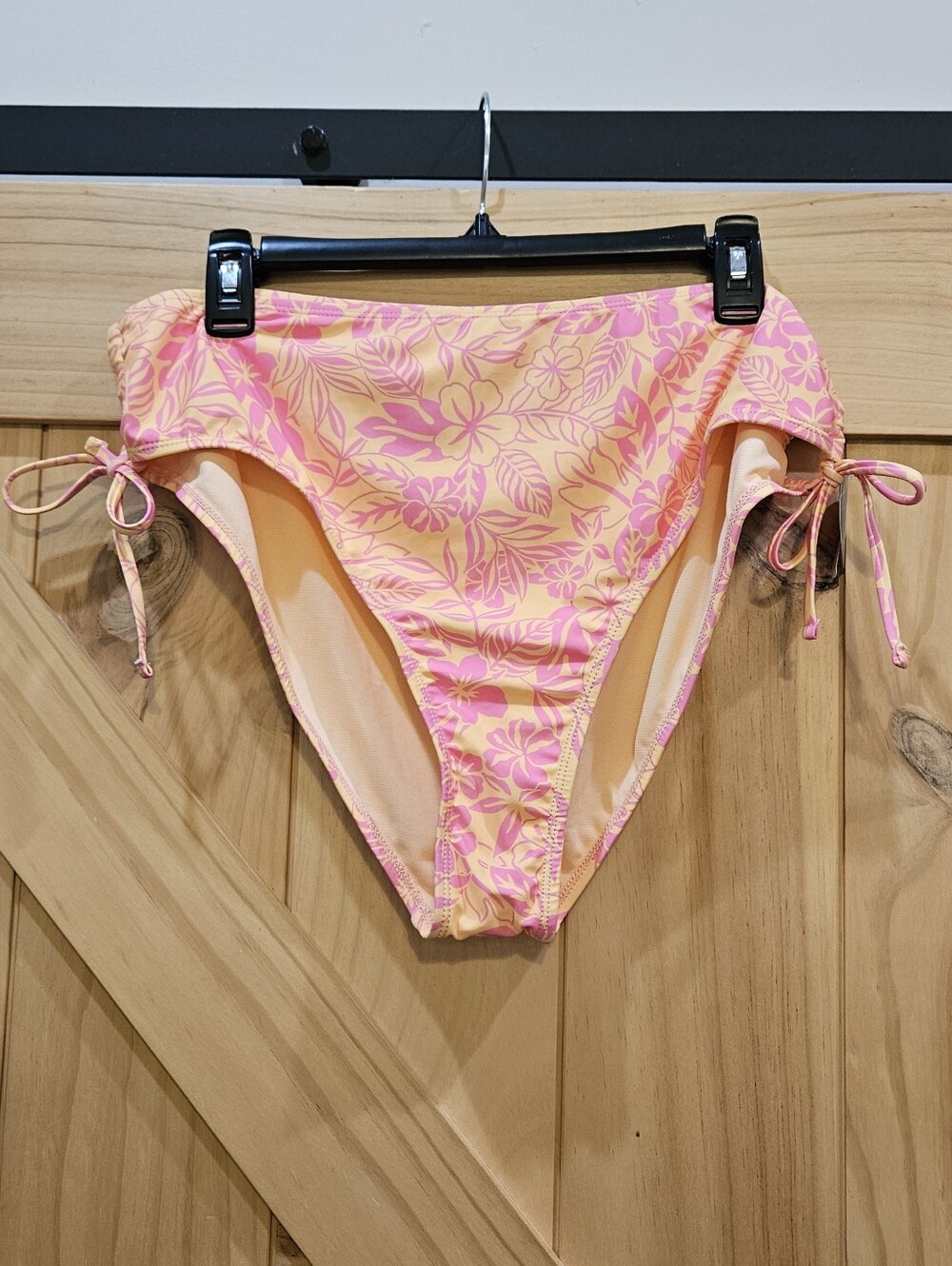 NWT | Decree Tropical Print Side Tie Swimsuit Bottoms | XL